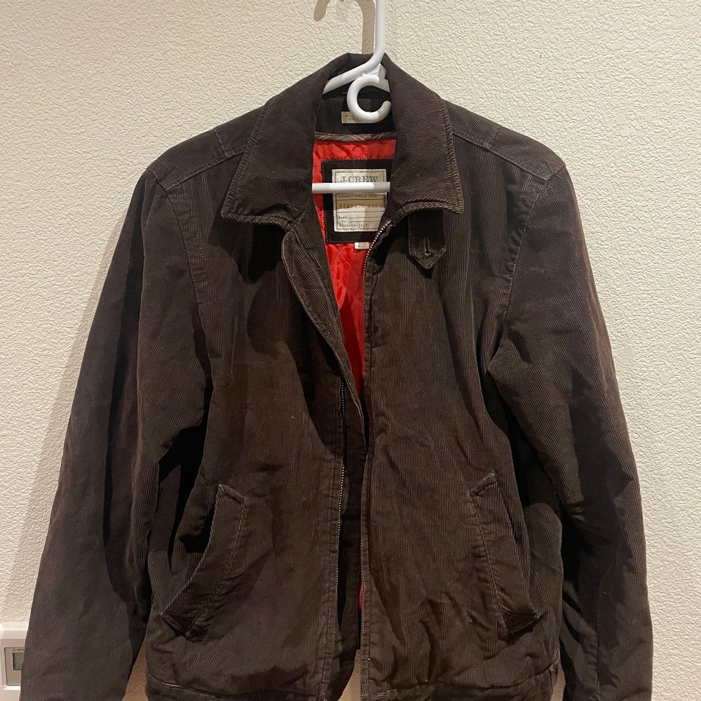 J. Crew Vintage Cord Bomber Jacket SMALL